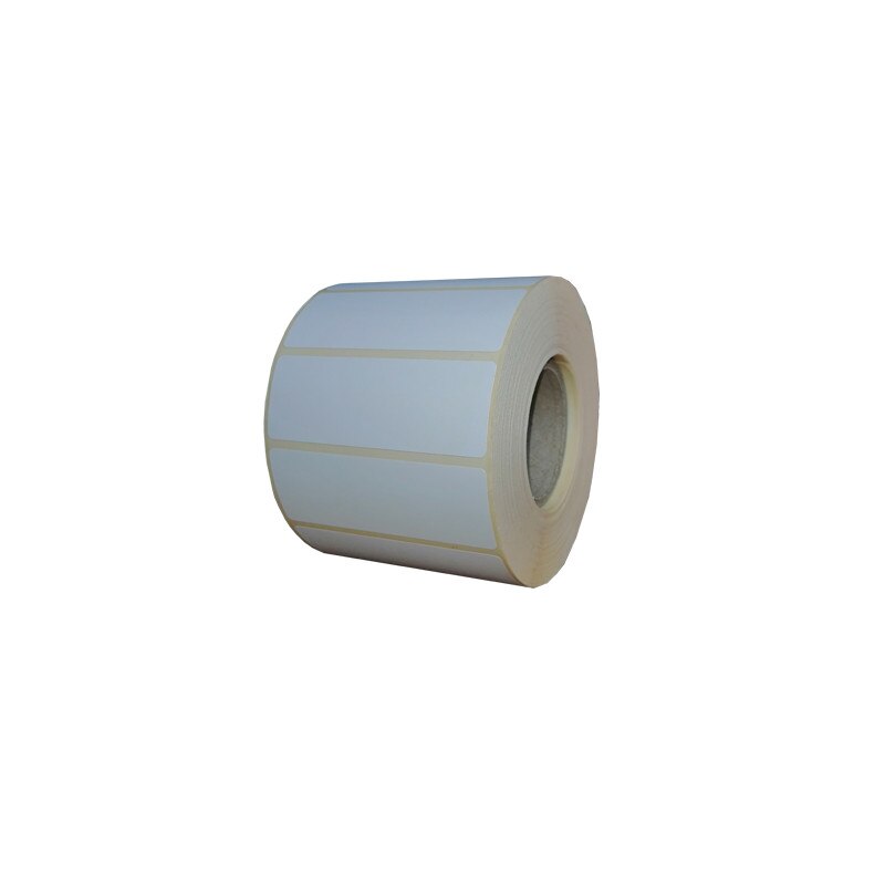 Etichete autoadezive termice 70x25 mm, albe, 1500buc/rola